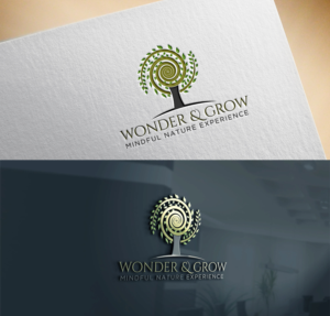 Logo Design by design_ghost 2 for Wonder & Grow: Mindful Nature Experience | Design: #19402626