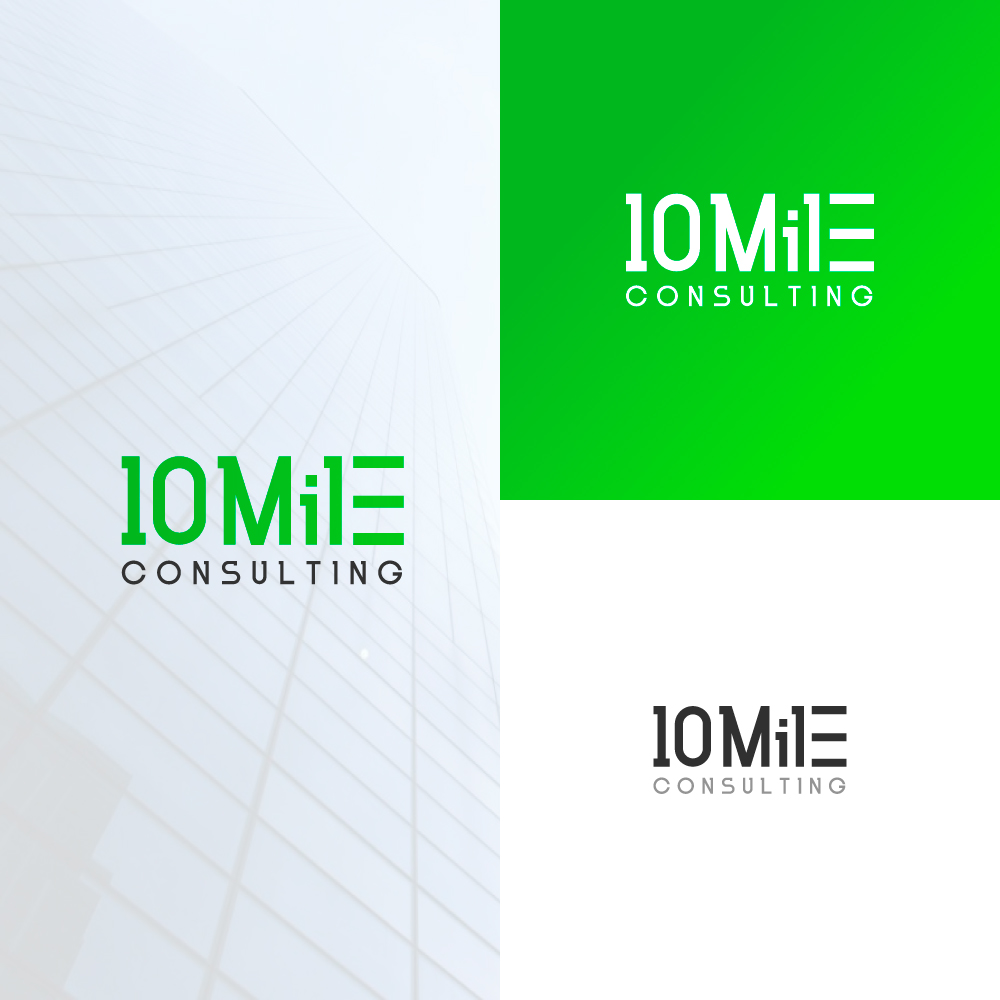 Logo Design by ouaker for 10 Mile Consulting | Design #19362394
