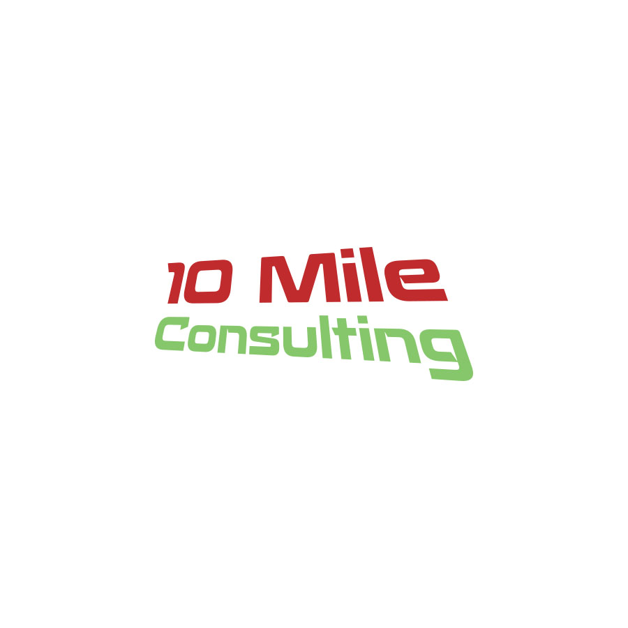 Logo Design by faical kasimi 2 for 10 Mile Consulting | Design #19365567