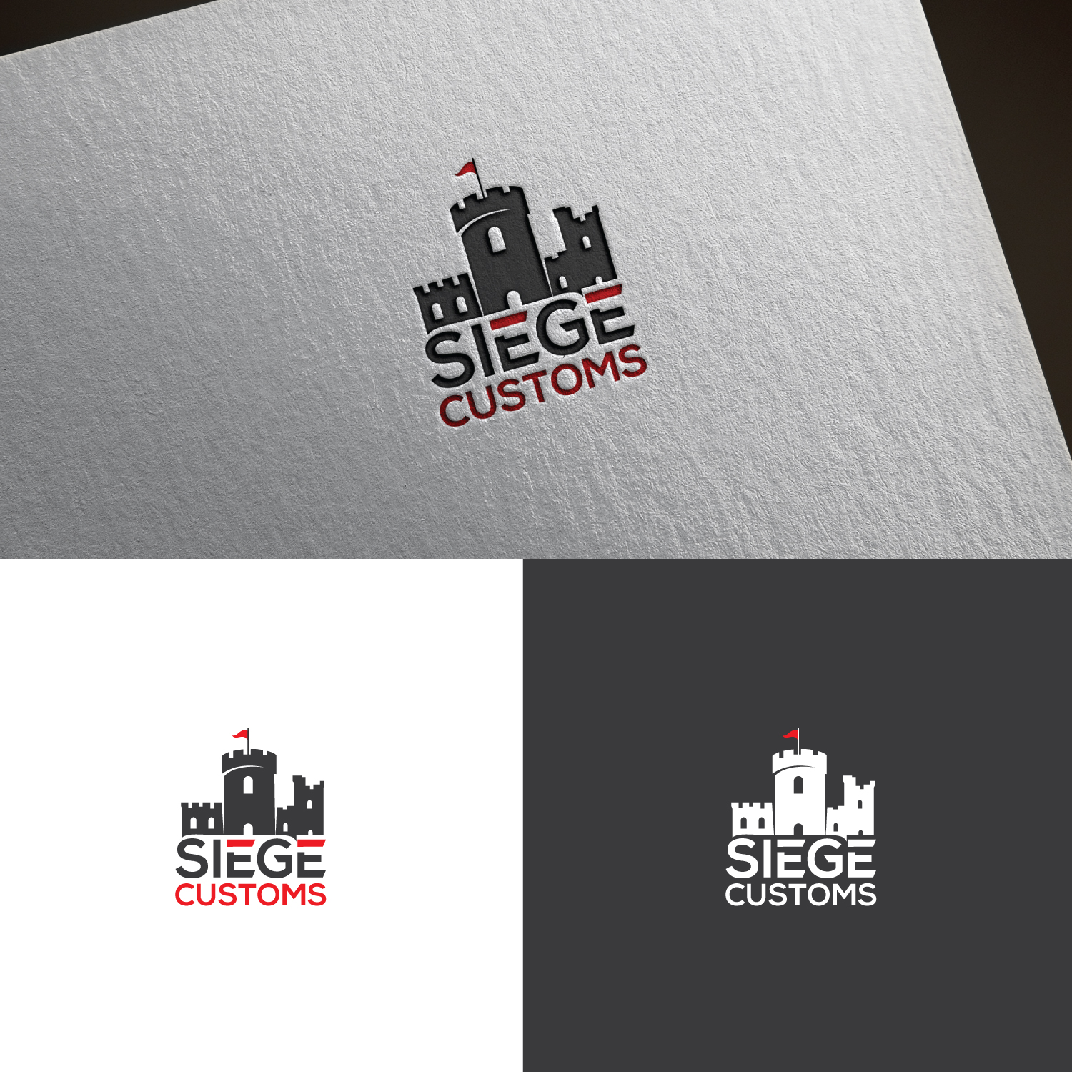 Logo Design by sankar999 for Siege Customs | Design #19381873