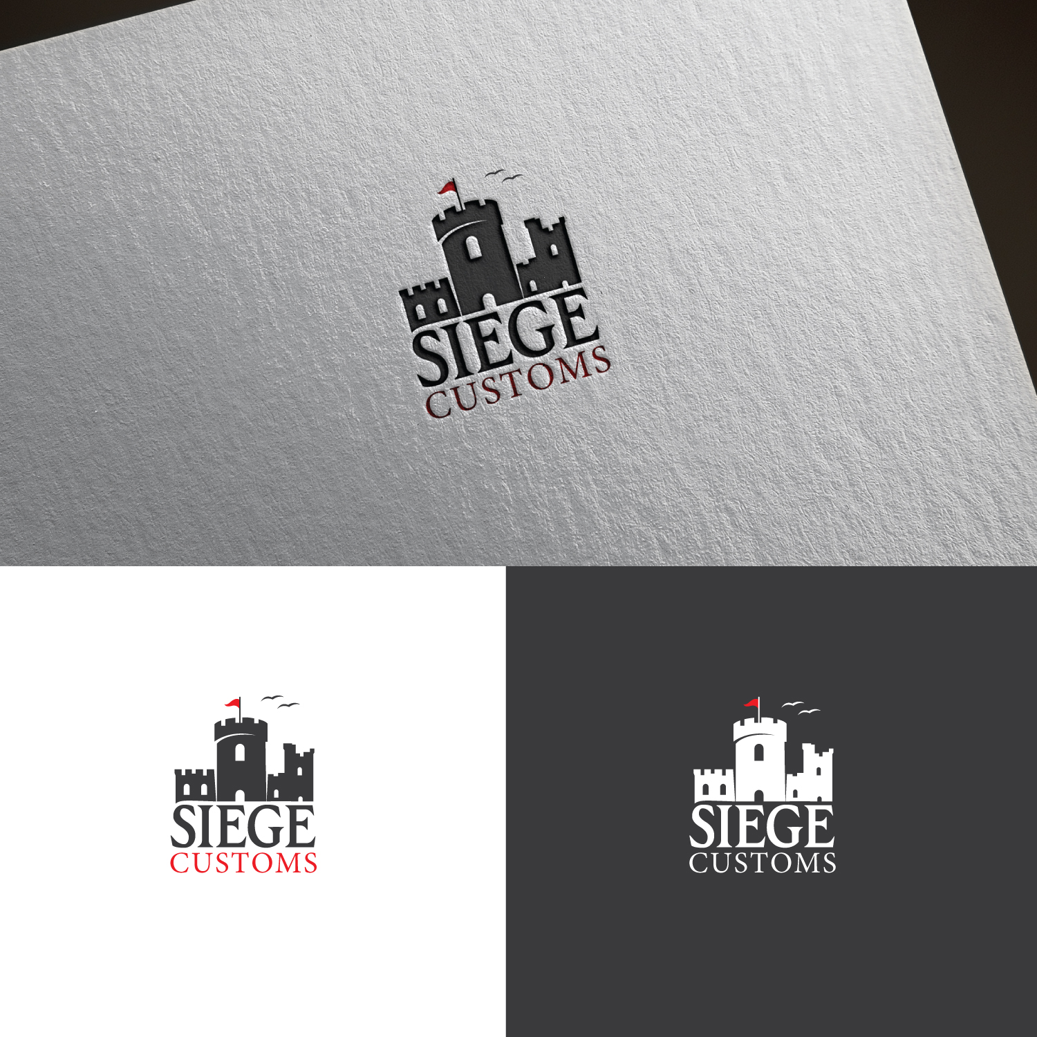 Logo Design by sankar999 for Siege Customs | Design #19381874