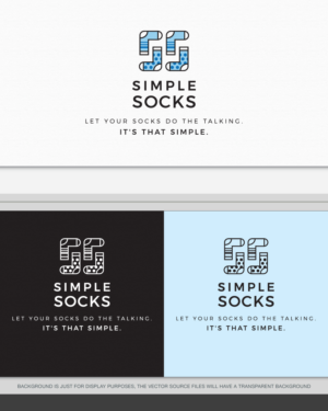 SimpleSocks | Logo Design by AD-X
