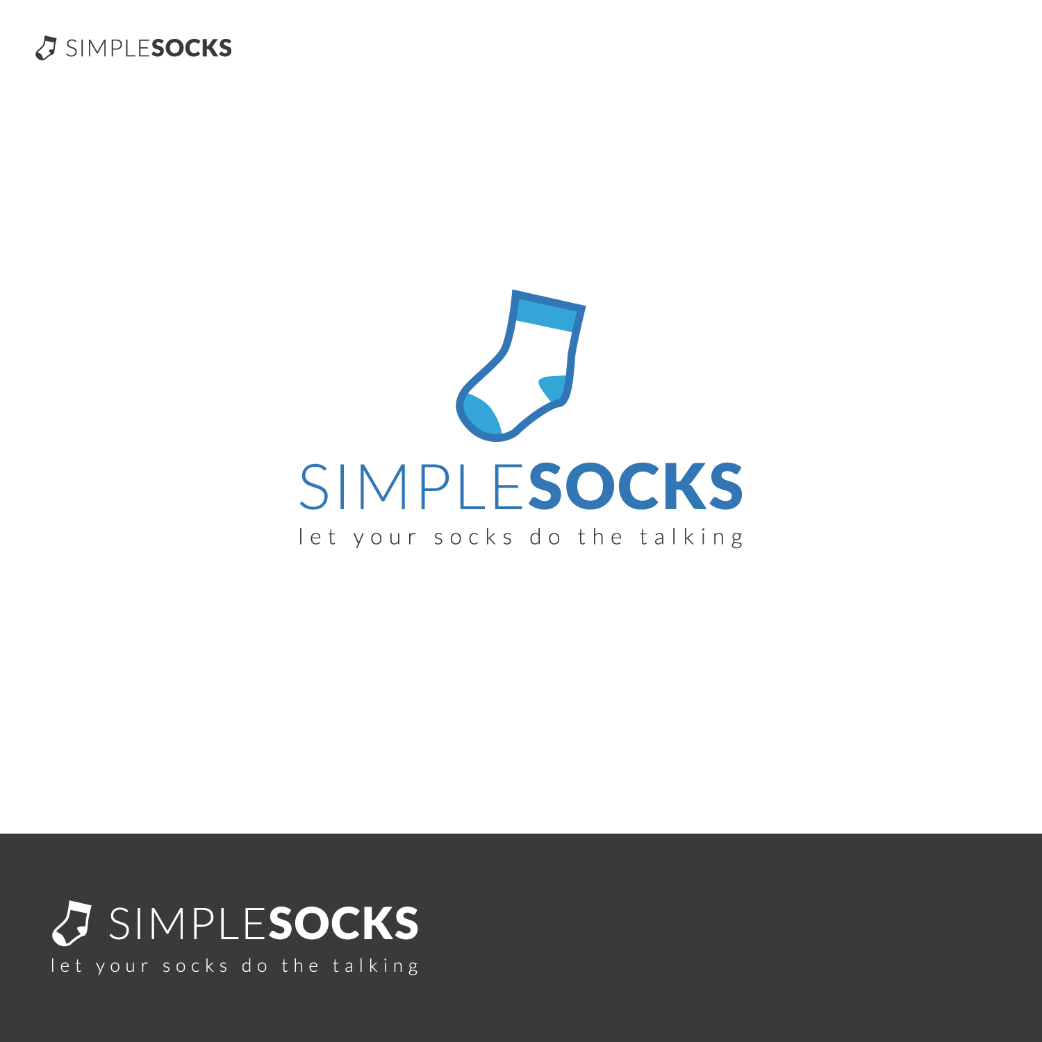 Diseño de Logo por Carletto para SimpleSocks | Diseño #19369202
