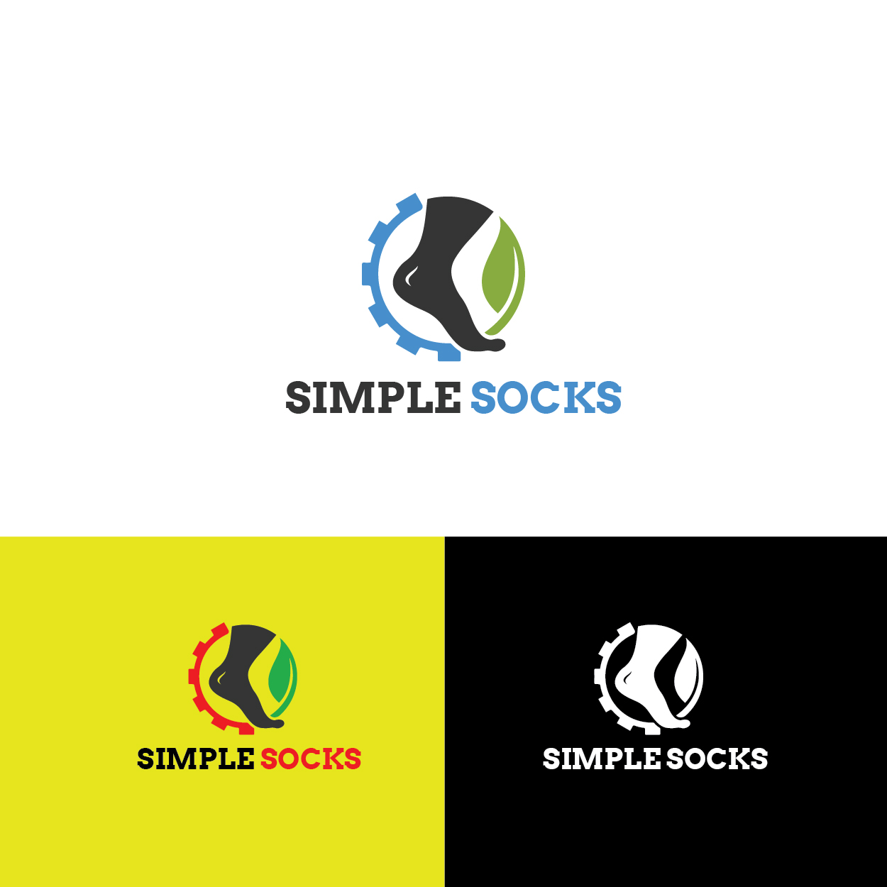 Diseño de Logo por Creativezib para SimpleSocks | Diseño #19426730