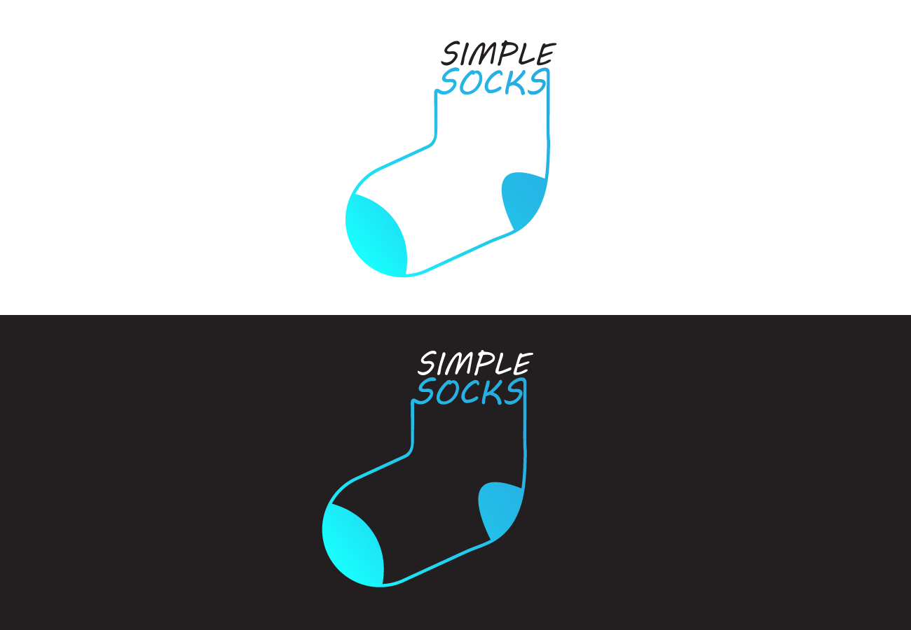 Logo Design by Robert alexander jaffray 2 for SimpleSocks | Design #19379779