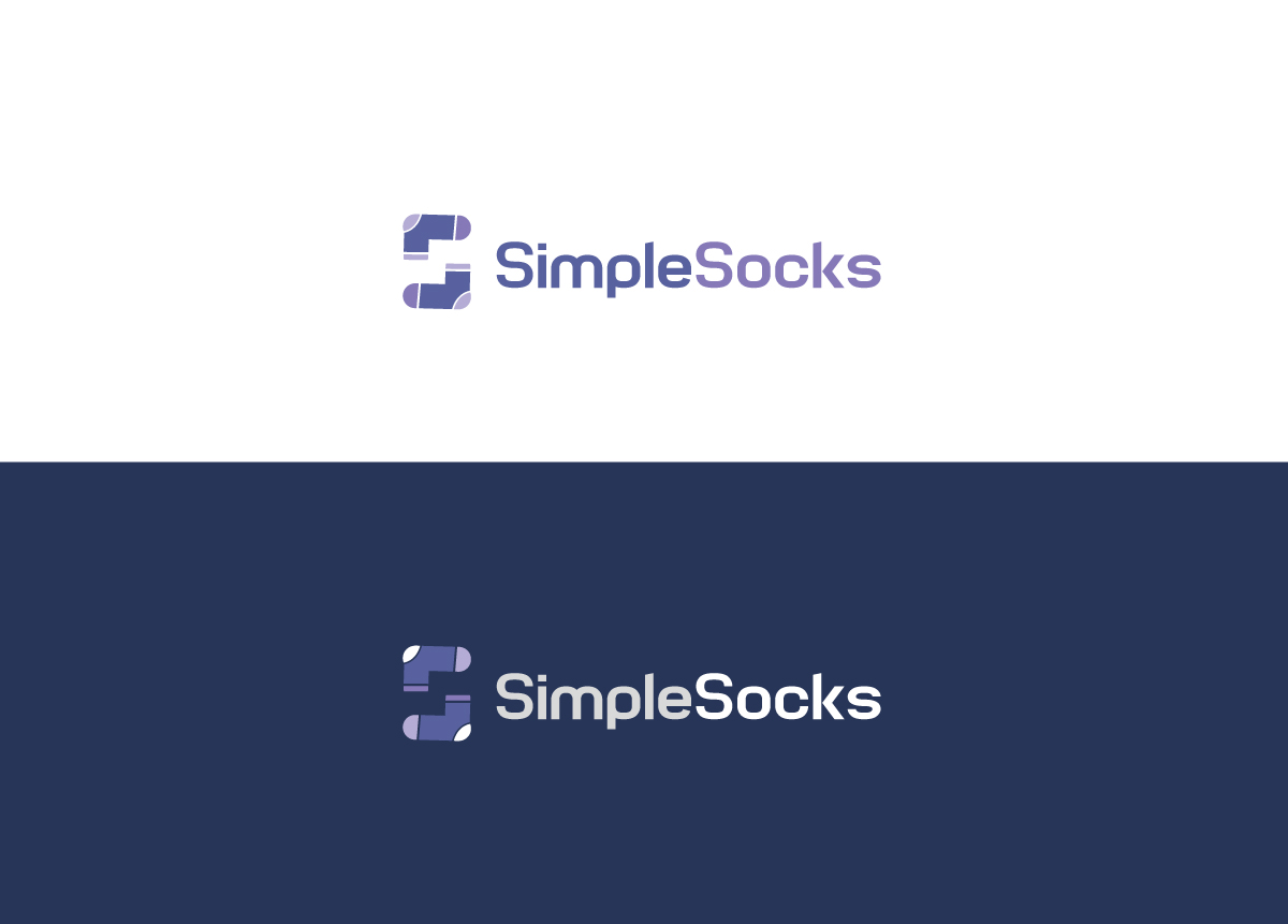 Logo Design by M - D e s i g n for SimpleSocks | Design #19395949