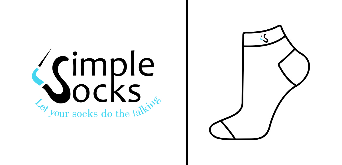 Logo Design by sefosef for SimpleSocks | Design #19419624