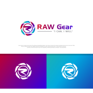 RAW Gear - I can, I will | Logo Design by sushsharma99