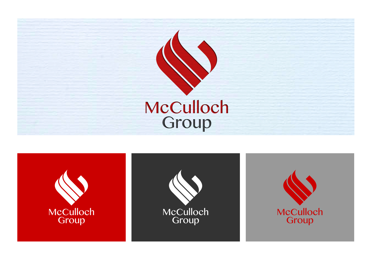 Logo Design by Rocketship for McCulloch Group | Design #19387052