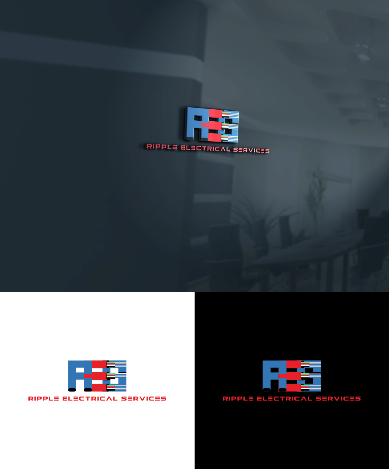 Logo-Design von suthita 2 für Ripple Electrical Services | Design #19390948