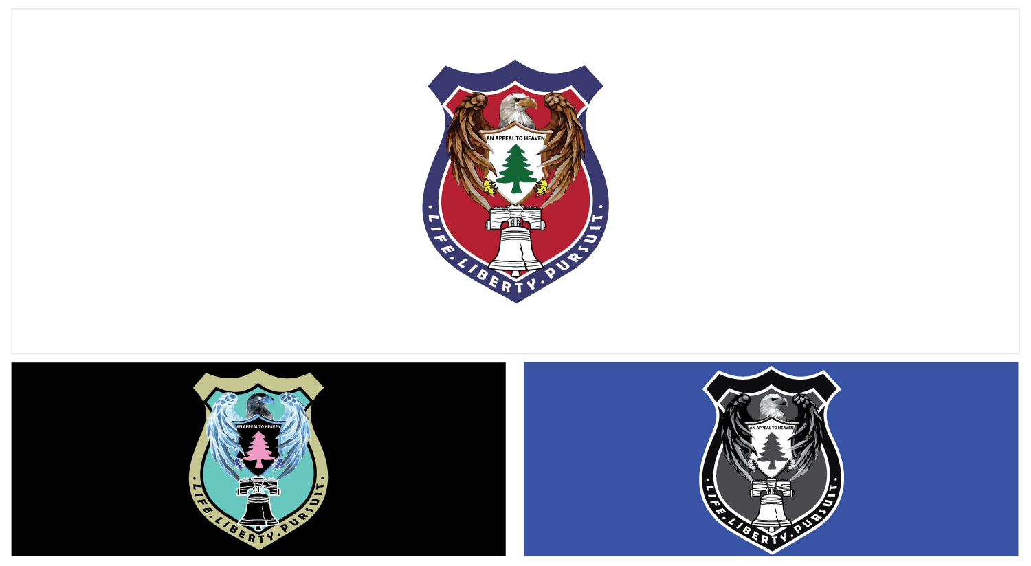 Logo Design by Noble for Life, Liberty, and the Pursuit | Design #19421419