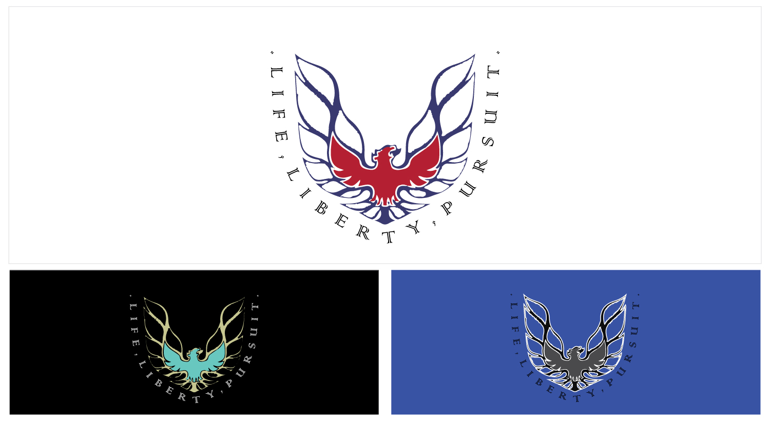 Logo Design by Noble for Life, Liberty, and the Pursuit | Design #19423839