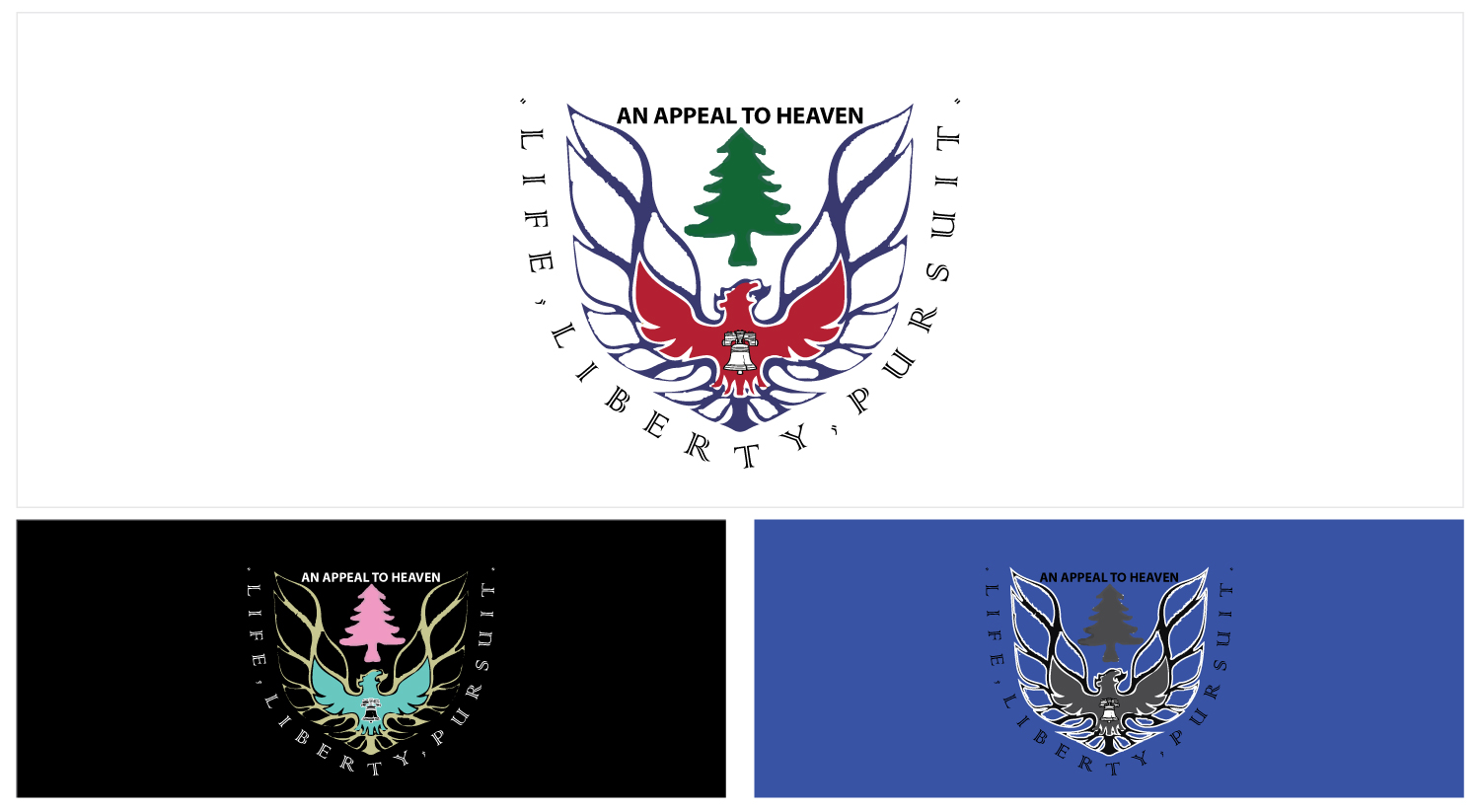 Logo Design by Noble for Life, Liberty, and the Pursuit | Design #19423841