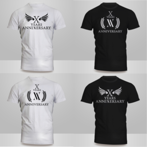 T-Shirt Design - Company 10th Birthday limited edition | Diseño de Camiseta por Kero