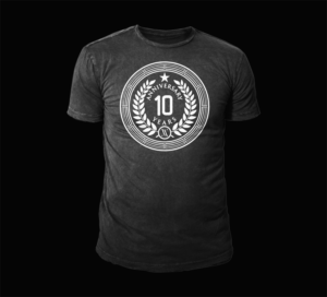 T-Shirt Design - Company 10th Birthday limited edition | Diseño de Camiseta por D'Mono