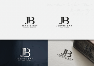 'Jervis Bay Holiday Rentals' and 'Jervis Bay Real Estate'  | Logo Design by maria-kaz