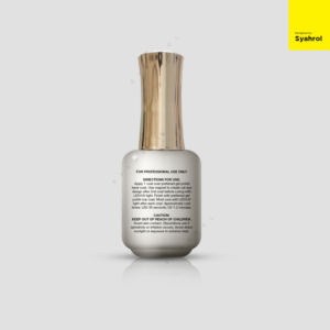 KND Gel Nail Polish Collection for 15 ml bottle | Packaging Design by rolzamri