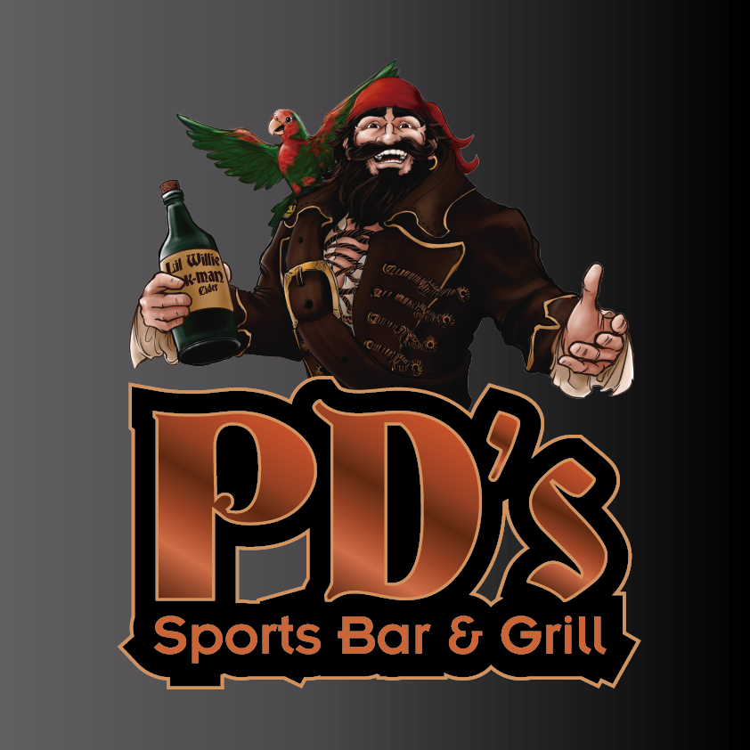 Illustration Design by Gabriel T. Marques for PD's Sporst Bar & Grill | Design #19451159