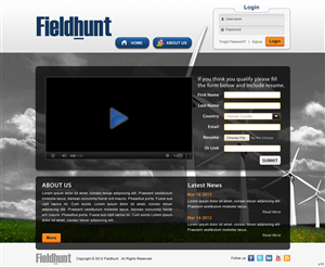Web Design by pb for this project | Design: #678434
