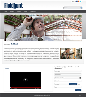 Web Design by pb for this project | Design: #678438