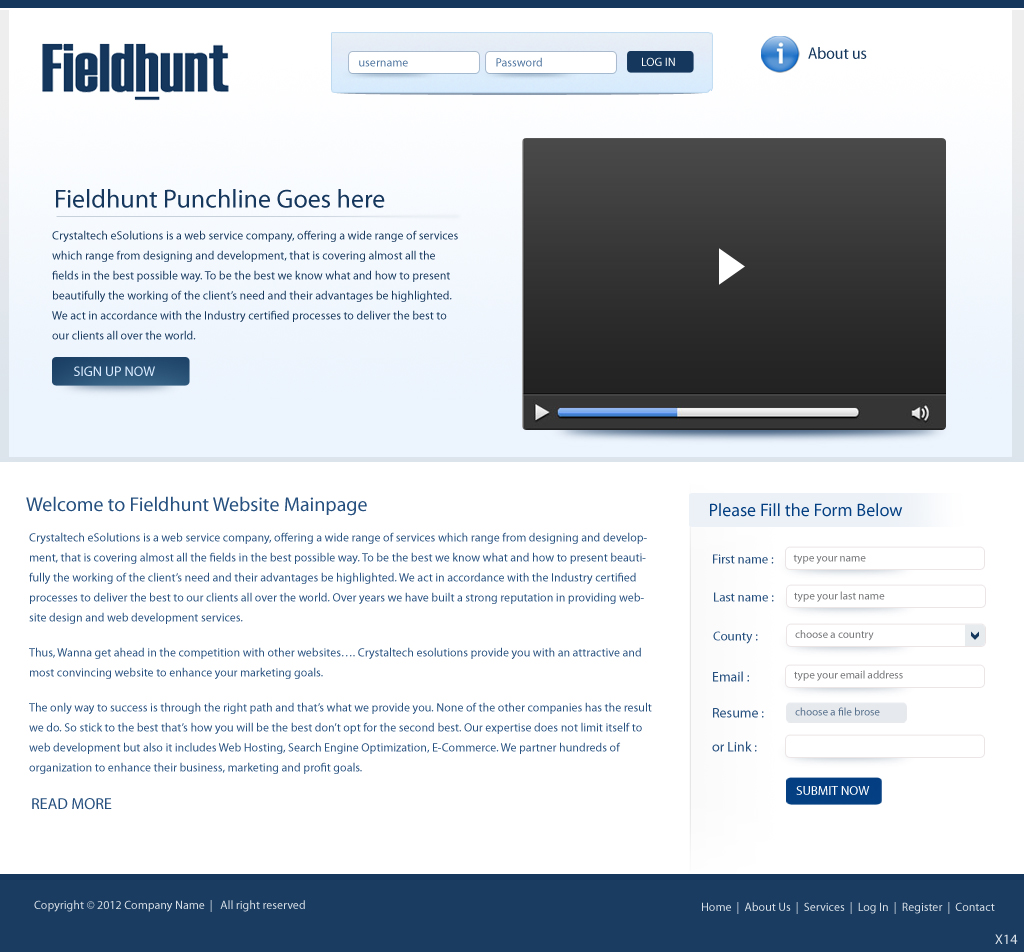 Web Design by pb for this project | Design #678439