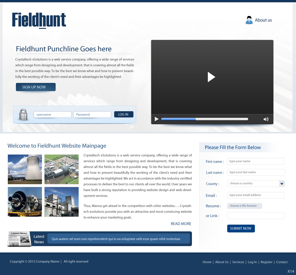 Web Design by pb for this project | Design #682034