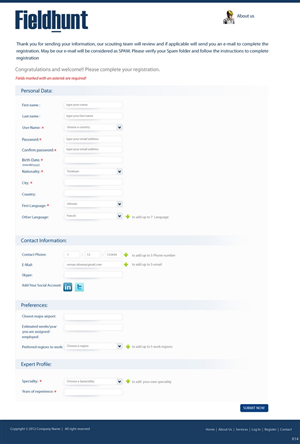 Web Design by pb for this project | Design: #692807