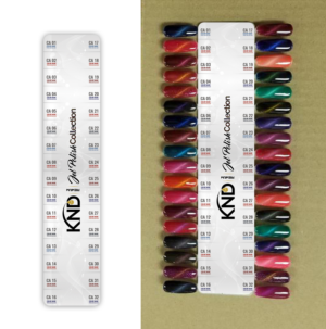 KND Nail Gel Polish Color Tip Swatch Label Design for CAT EYE collection | Verpackungs-Design von SAI DESIGNS