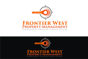 Frontier West Property Management. Would also like a version of the logo that incorporates our tagline: “Professional. Personal. Peace of mind.” | Logo Design by Soul Light