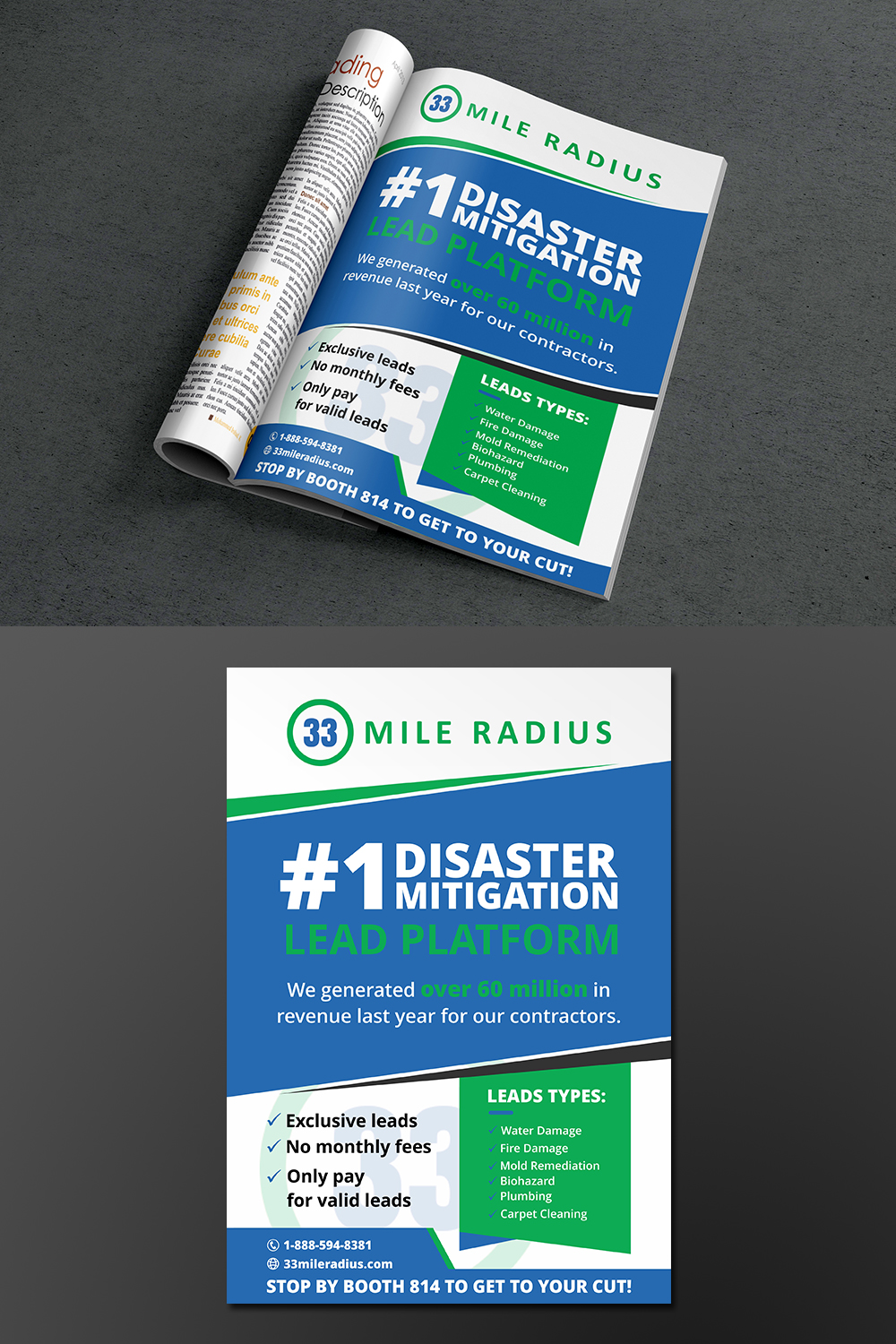Graphic Design by ecorokerz for 33 Mile Radius, LLC | Design #19393532