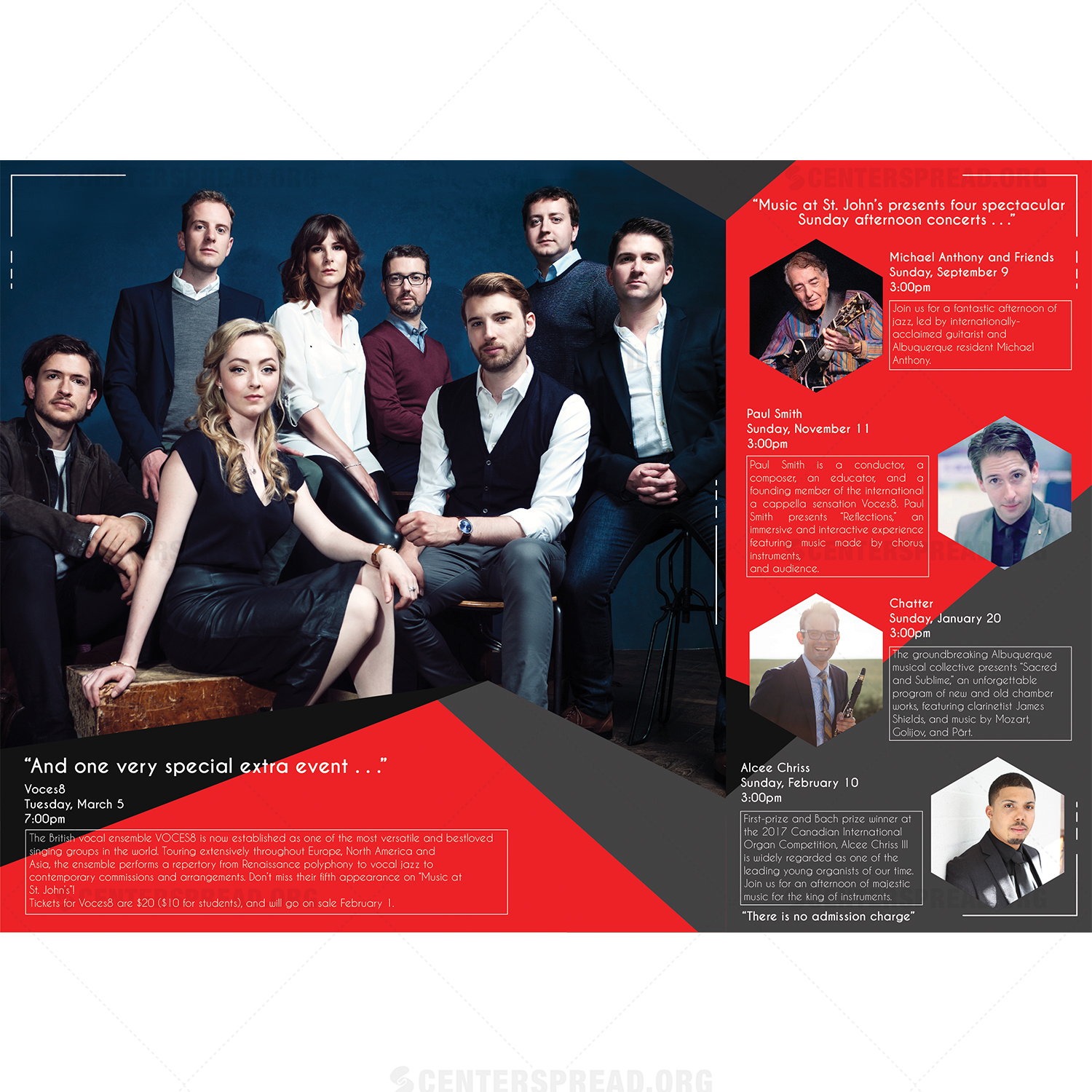 Brochure Design by CENTERSPREAD for St. John's United Methodist Church | Design #19396846