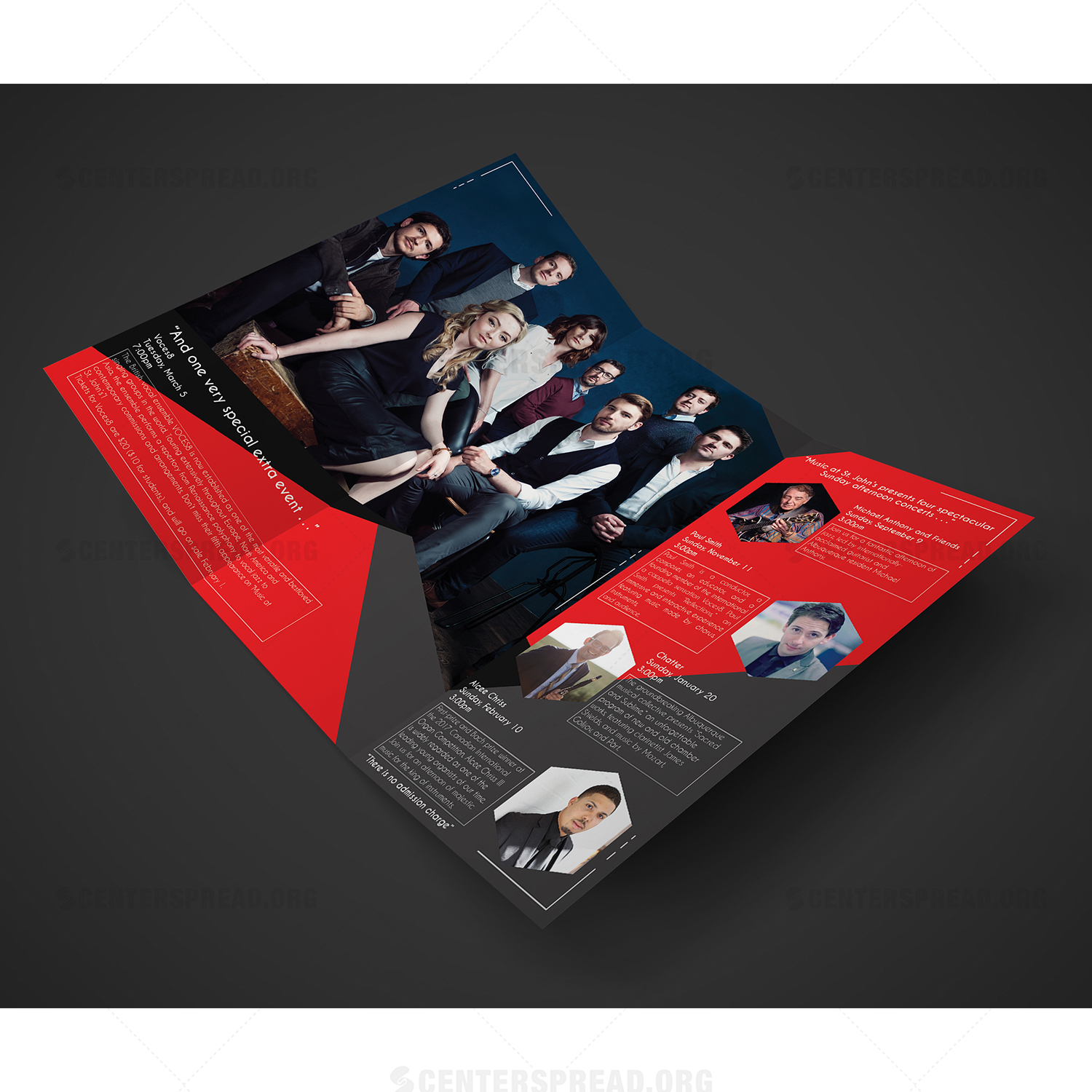 Brochure Design by CENTERSPREAD for St. John's United Methodist Church | Design #19396848