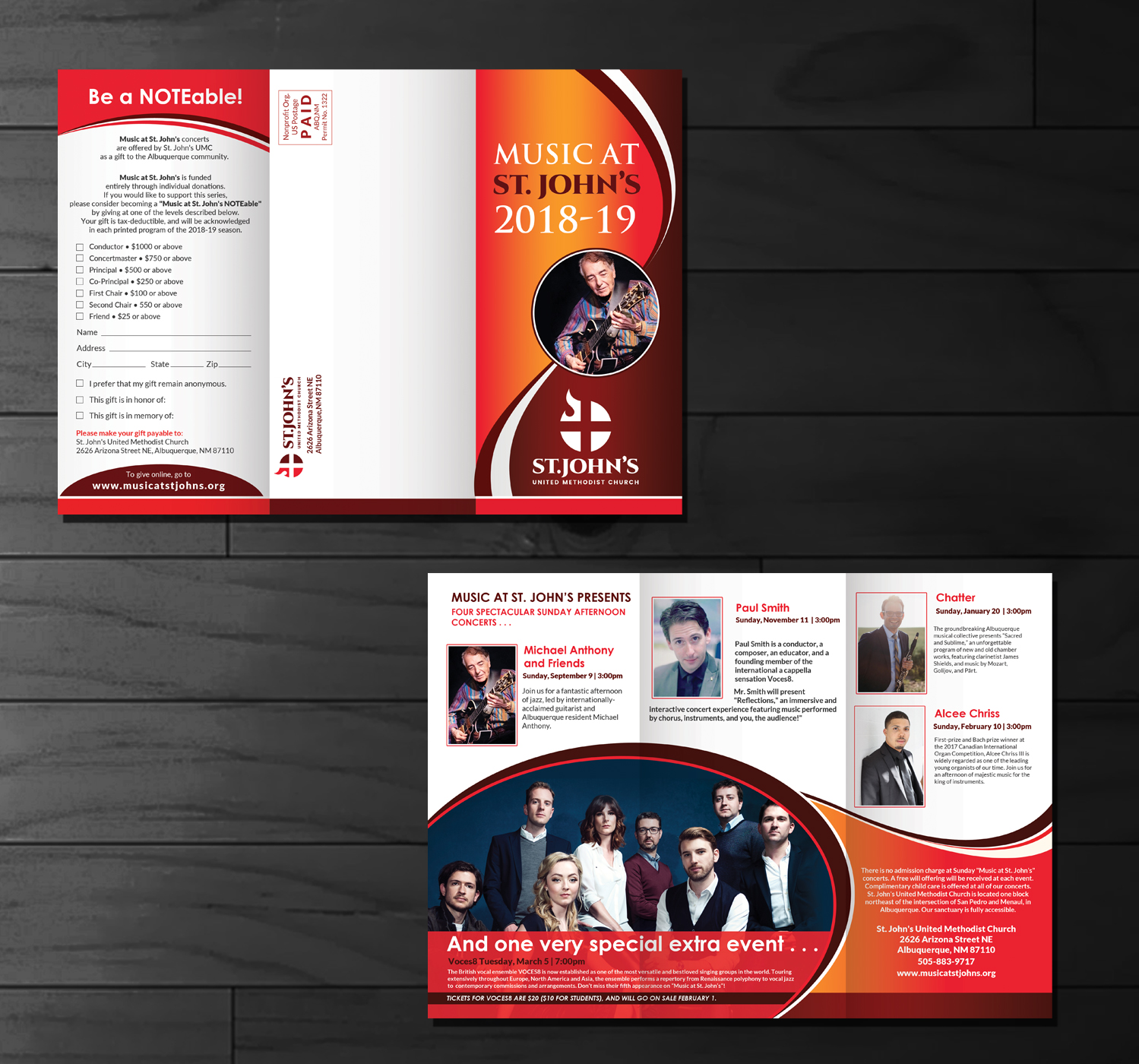 Brochure Design by innovative earth for St. John's United Methodist Church | Design #19401805