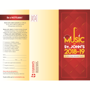 Brochure Design by svkreatives for St. John's United Methodist Church | Design: #19385700