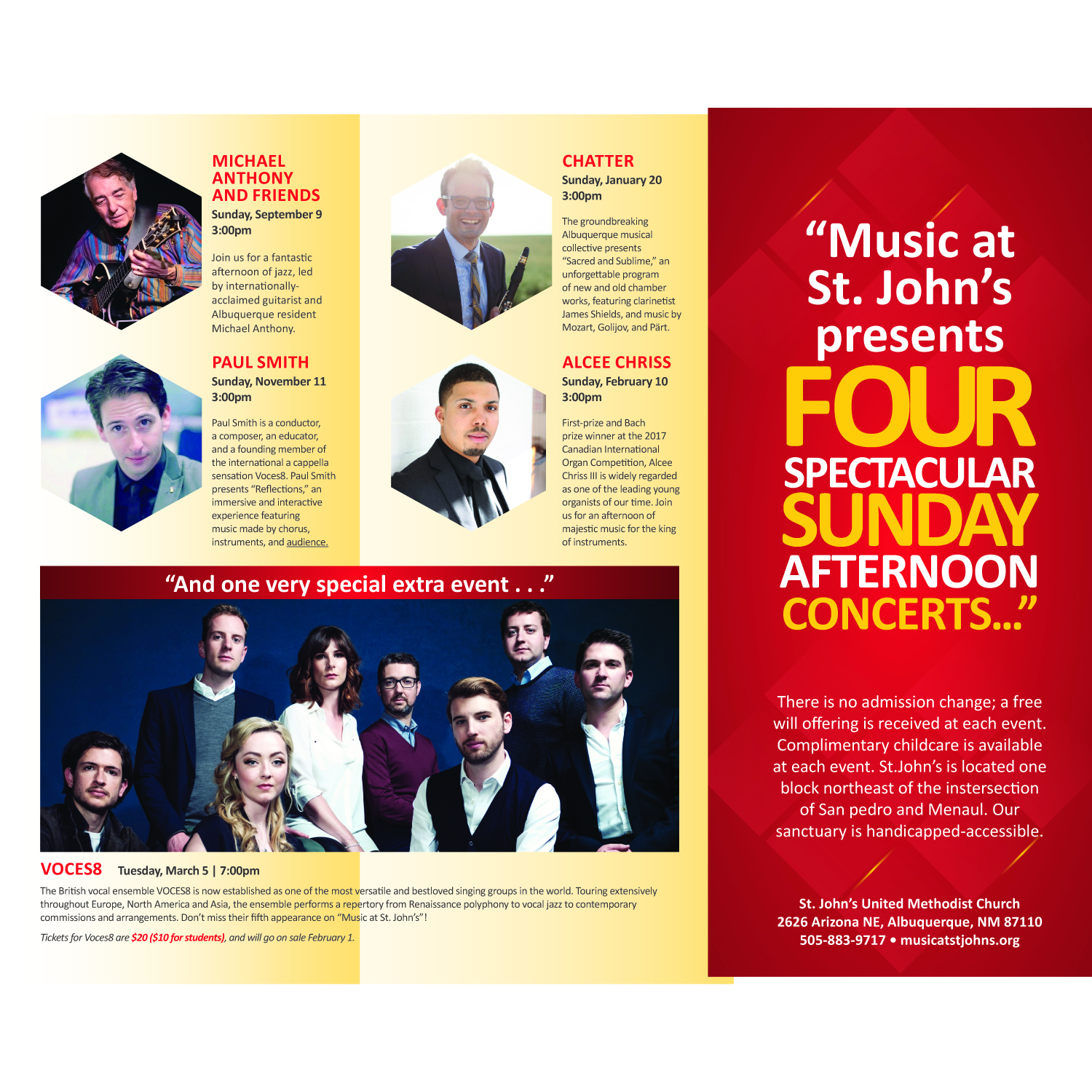 Brochure Design by svkreatives for St. John's United Methodist Church | Design #19385701