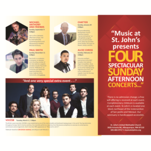 Brochure Design by SVK_Dezign for St. John's United Methodist Church | Design #19385701