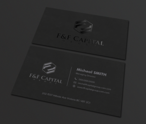 Business Card Design by Tilt for F&F Capital Group, LLC | Design: #19429393
