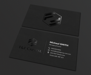 Diseño de Tarjeta de Presentación por Tilt para F&F Capital Group, LLC | Diseño: #19460100