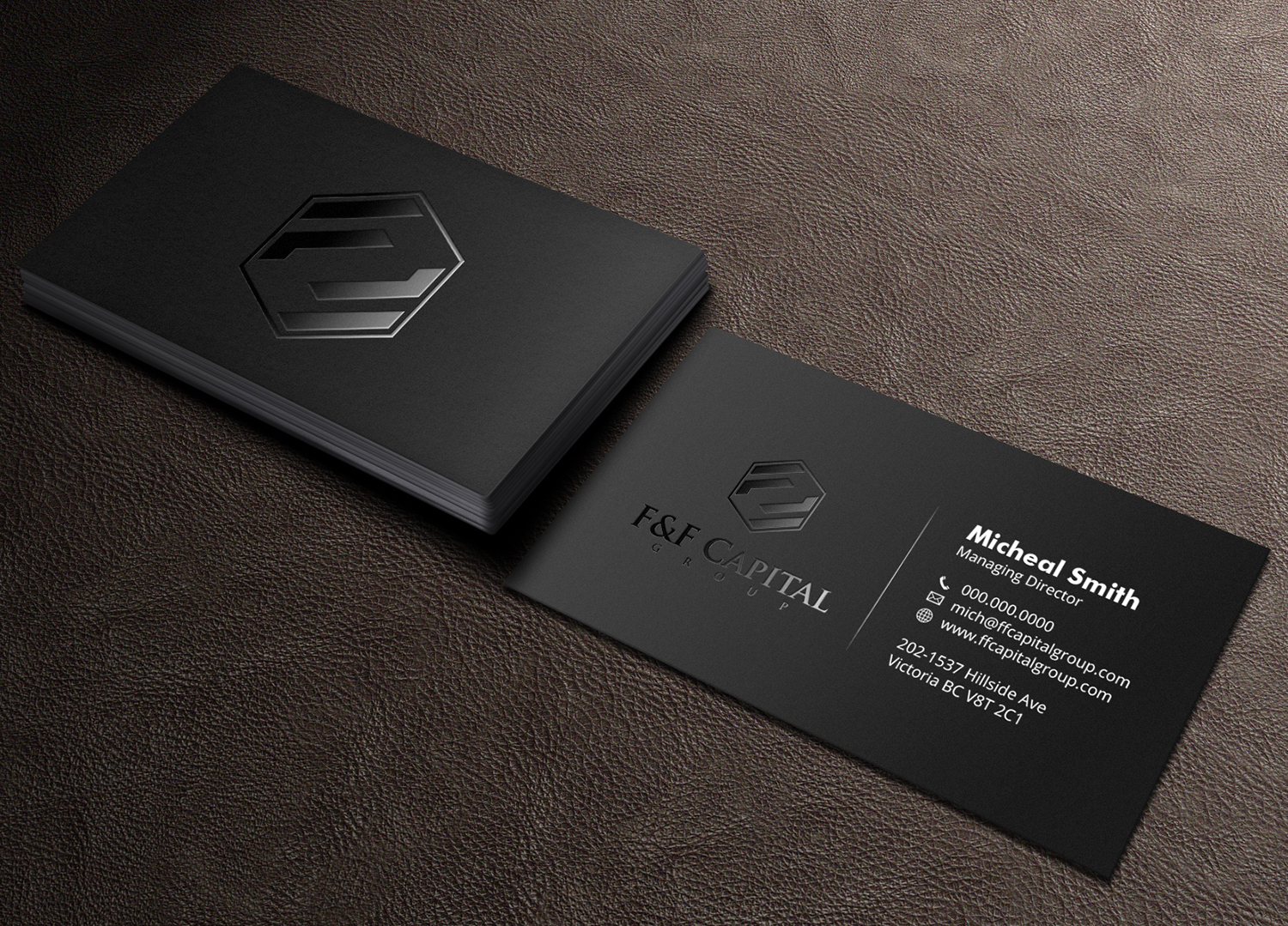 Business Card Design by Tilt for F&F Capital Group, LLC | Design #19460228
