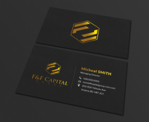 Business Card Design by Tilt for F&F Capital Group, LLC | Design: #19460817