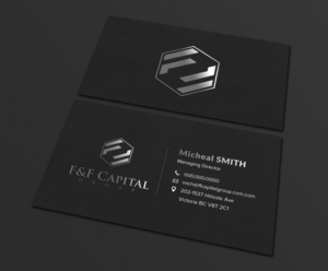 F&F Capital Group Business Cards | Visitenkarten-Design von Tilt