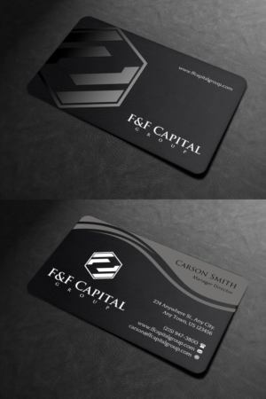 Business Card Design by INDIAN_Ashok for F&F Capital Group, LLC | Design: #19397243