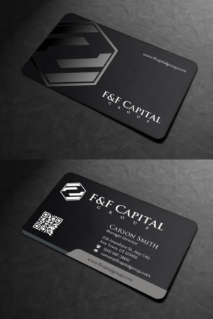 Business Card Design by INDIAN_Ashok for F&F Capital Group, LLC | Design: #19397245