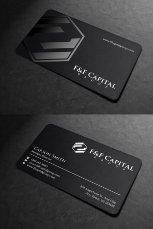 Business Card Design by INDIAN_Ashok for F&F Capital Group, LLC | Design: #19397248