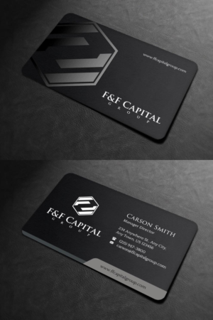 Business Card Design by INDIAN_Ashok for F&F Capital Group, LLC | Design: #19397249