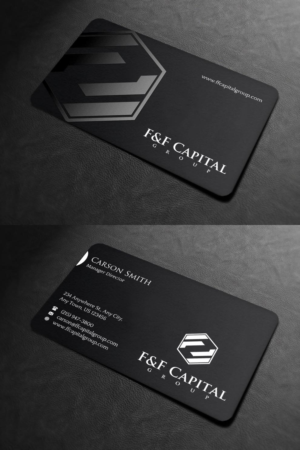 Business Card Design by INDIAN_Ashok for F&F Capital Group, LLC | Design: #19397252