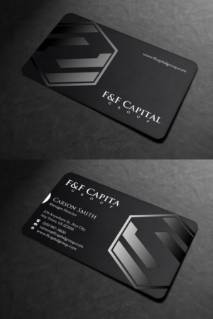 Business Card Design by INDIAN_Ashok for F&F Capital Group, LLC | Design: #19397253