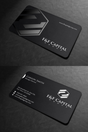 Business Card Design by INDIAN_Ashok for F&F Capital Group, LLC | Design: #19397256