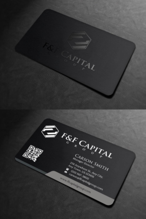 Business Card Design by INDIAN_Ashok for F&F Capital Group, LLC | Design: #19397258