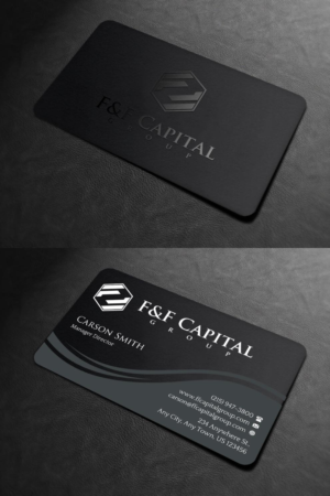 Business Card Design by INDIAN_Ashok for F&F Capital Group, LLC | Design: #19397260
